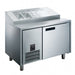 Glacian HPB1152 - Pizza Prep Fridge, 1 Door, 5 x 1/3 GN Pans, 1152mm