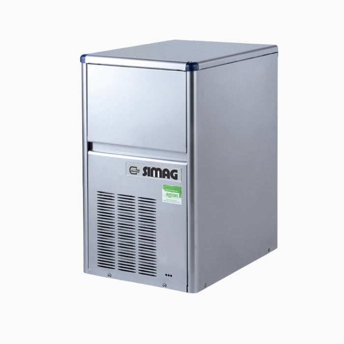 Bromic IM0018HC-NR - Self-Contained Ice Machine, Hollow Cube, 18kg/24h, 4kg Bin, 334mm