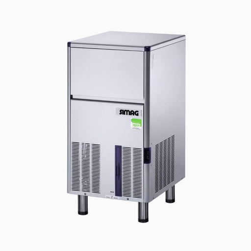 Bromic IM0036SSC-NR - Self-Contained Ice Machine, Solid Cube, 36kg/24h, 13kg Bin, 485mm