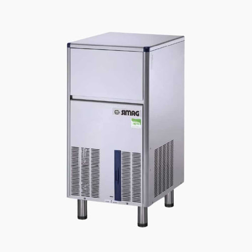 Bromic IM0050SSC-NR - Self-Contained Ice Machine, Solid Cube, 50kg/24h, 18kg Bin, 485mm