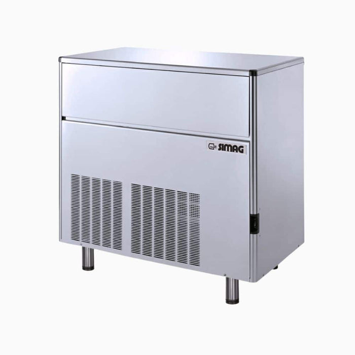 Bromic IM0134SSC-NR - Self-Contained Ice Machine, Solid Cube, 134kg/24h, 50kg Bin, 1042mm