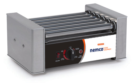 Nemco NME-8010SX-230 - Hot Dog Roller Grill, 10 Hot Dogs, GripsIt Rollers