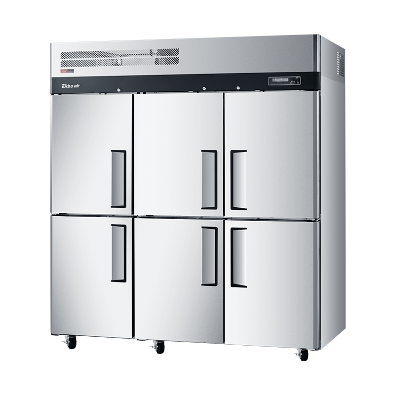 Turbo Air KF65-6-N - 6 Half Door Upright Freezer 1900mm 1868L