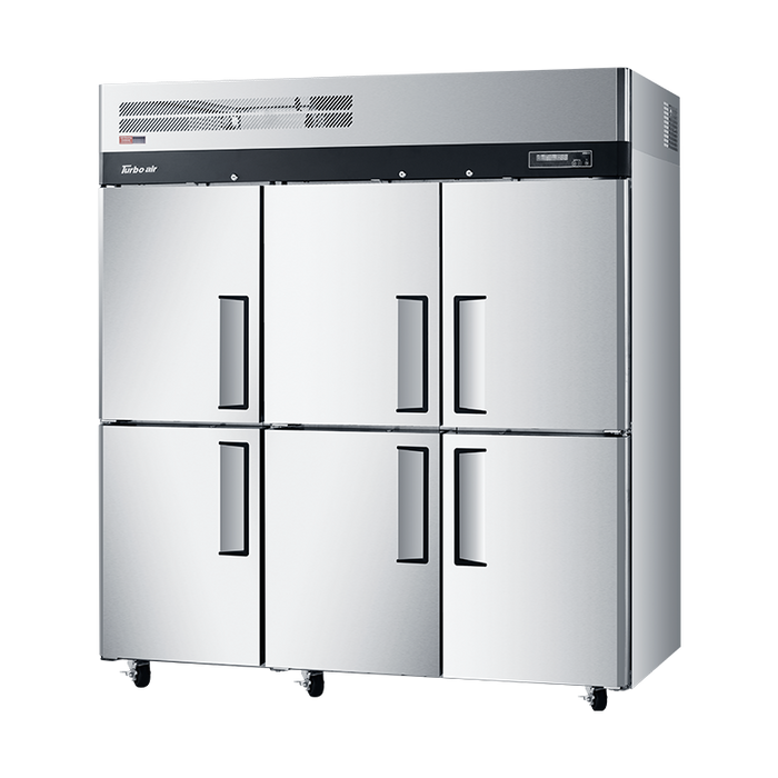Turbo Air KF65-6-N - 6 Half Door Upright Freezer 1900mm 1868L