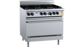B+S K+ KOV-SB6 - 900mm 6 Burner Gas Range with Oven