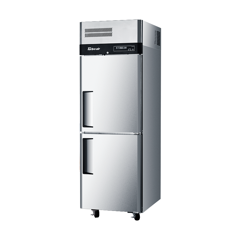 Turbo Air KR25-2-N - 2 Half Door Upright Fridge 640mm 572L