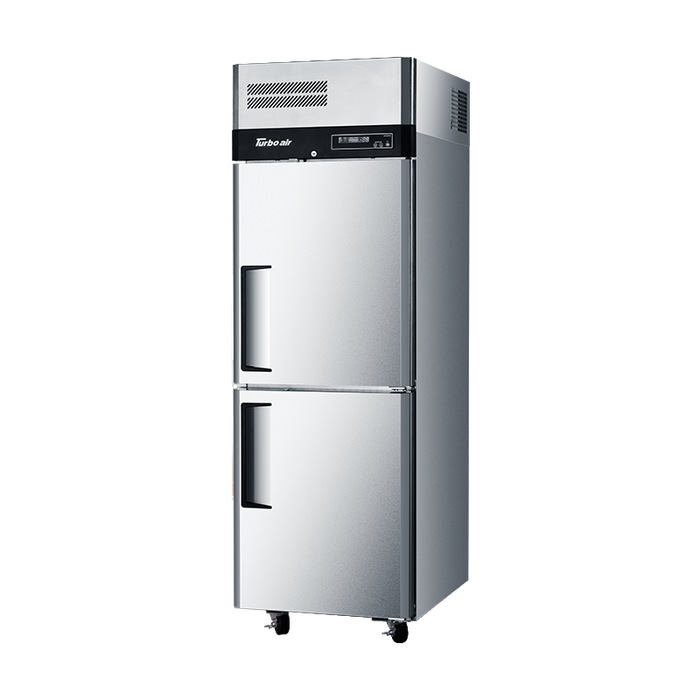 Turbo Air KR25-2-N - 2 Half Door Upright Fridge 640mm 572L
