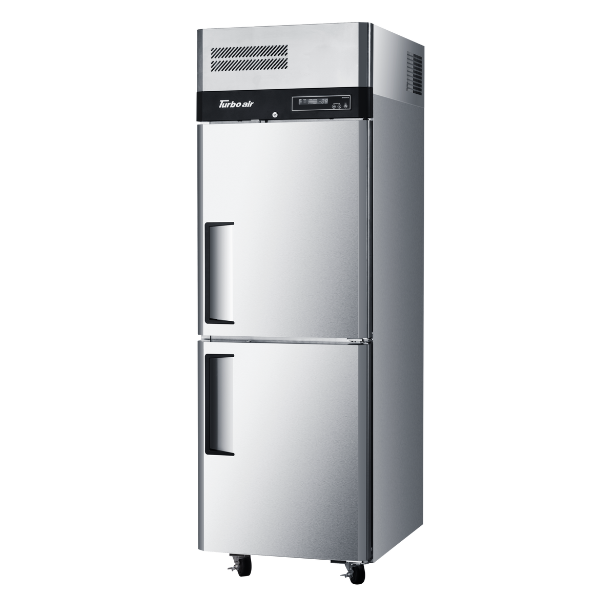Turbo Air KRF25-2-N - 2 Half Door Upright Dual Temp Fridge Freezer 640mm