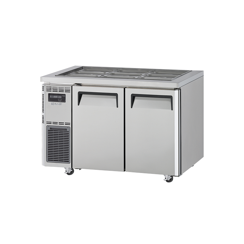 Turbo Air KSR12-2-N - 2 Door Salad Prep Fridge 1200mm 309L