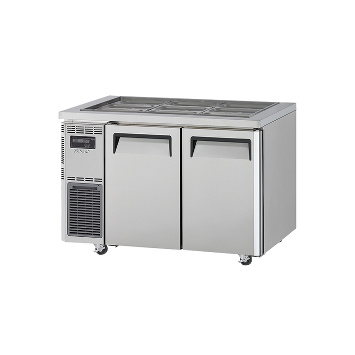 Turbo Air KSR12-2-N - 2 Door Salad Prep Fridge 1200mm 309L