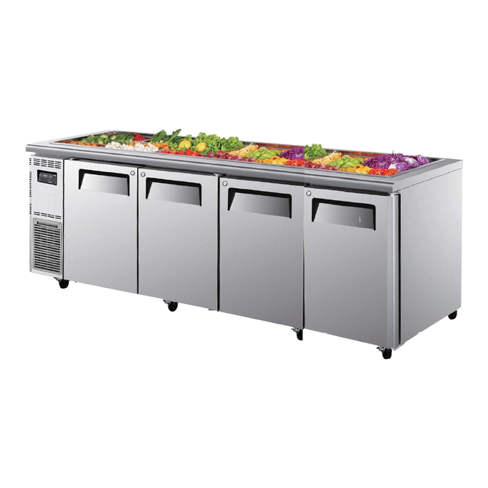 Turbo Air KSR24-4 - 4 Door Salad Prep Fridge 2400mm 690L