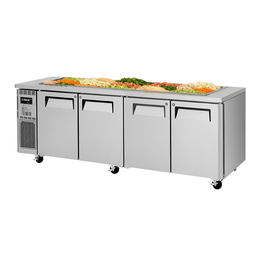 Turbo Air KSR24-4 - 4 Door Salad Prep Fridge 2400mm 690L