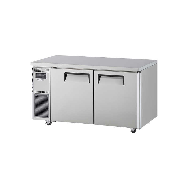 Turbo Air KUR15-2-N - 2 Door Underbench Fridge 1500mm 425L