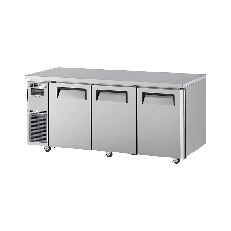 Turbo Air KUR18-3-N - 3 Door Underbench Fridge 1800mm 538L