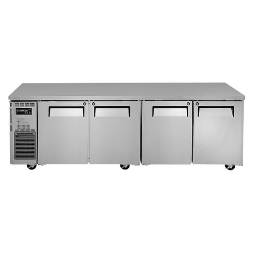 Turbo Air KUR24-4-N - 4 Door Underbench Fridge 2400mm 705L
