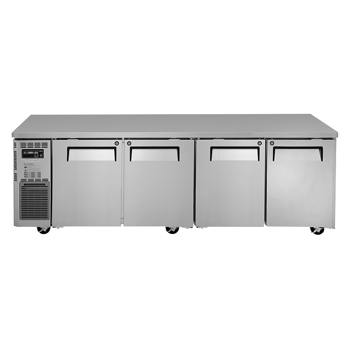 Turbo Air KUR24-4-N - 4 Door Underbench Fridge 2400mm 705L