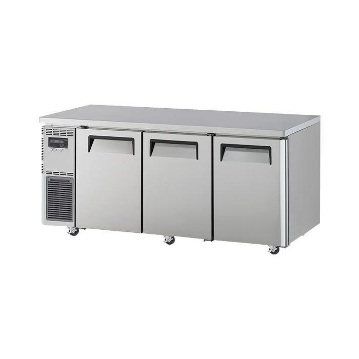 Turbo Air KURF18-3-N - 3 Door Underbench Dual Temp Fridge Freezer 1800mm