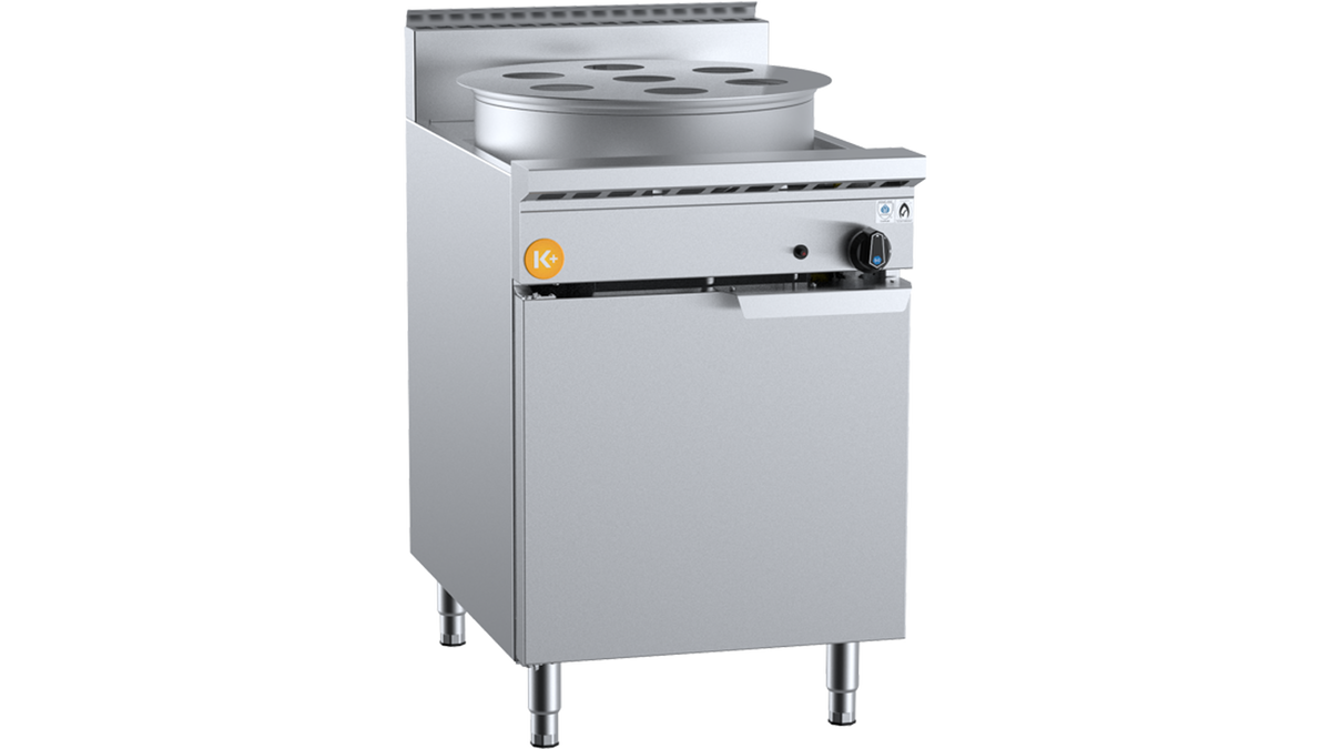 B+S K+ KYCJSF-1HE - 600mm Waterless Heat Exchange Gas Steamer