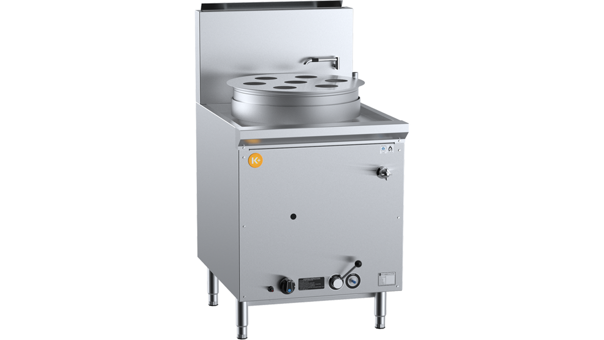 B+S K+ KYCJSF-1 - 700mm Waterless Gas Pot Steamer 64L