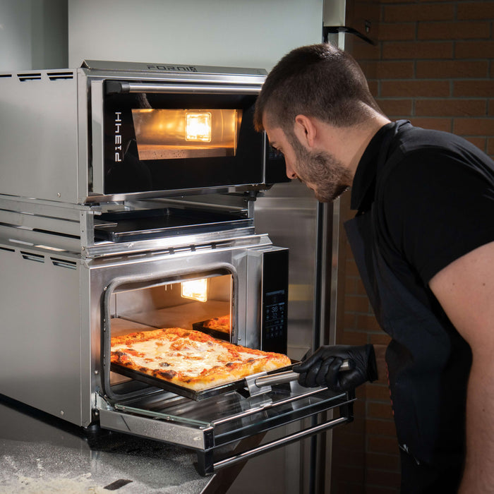 Effeuno Pizza Oven Accessories - Biscotto Stone, Stacking Kit and Pizza Paddle