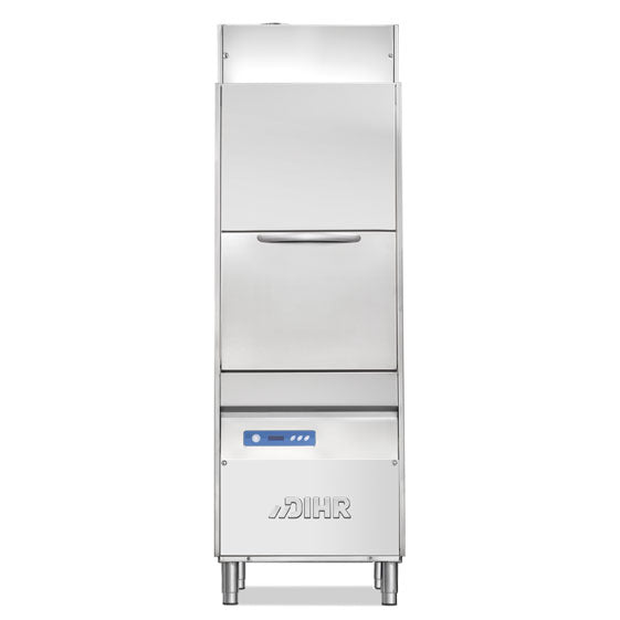 Dihr LP1 S8 HR PLUS - Front Loading Pot and Utensil Washer 550 x 665 Rack with Heat Recovery