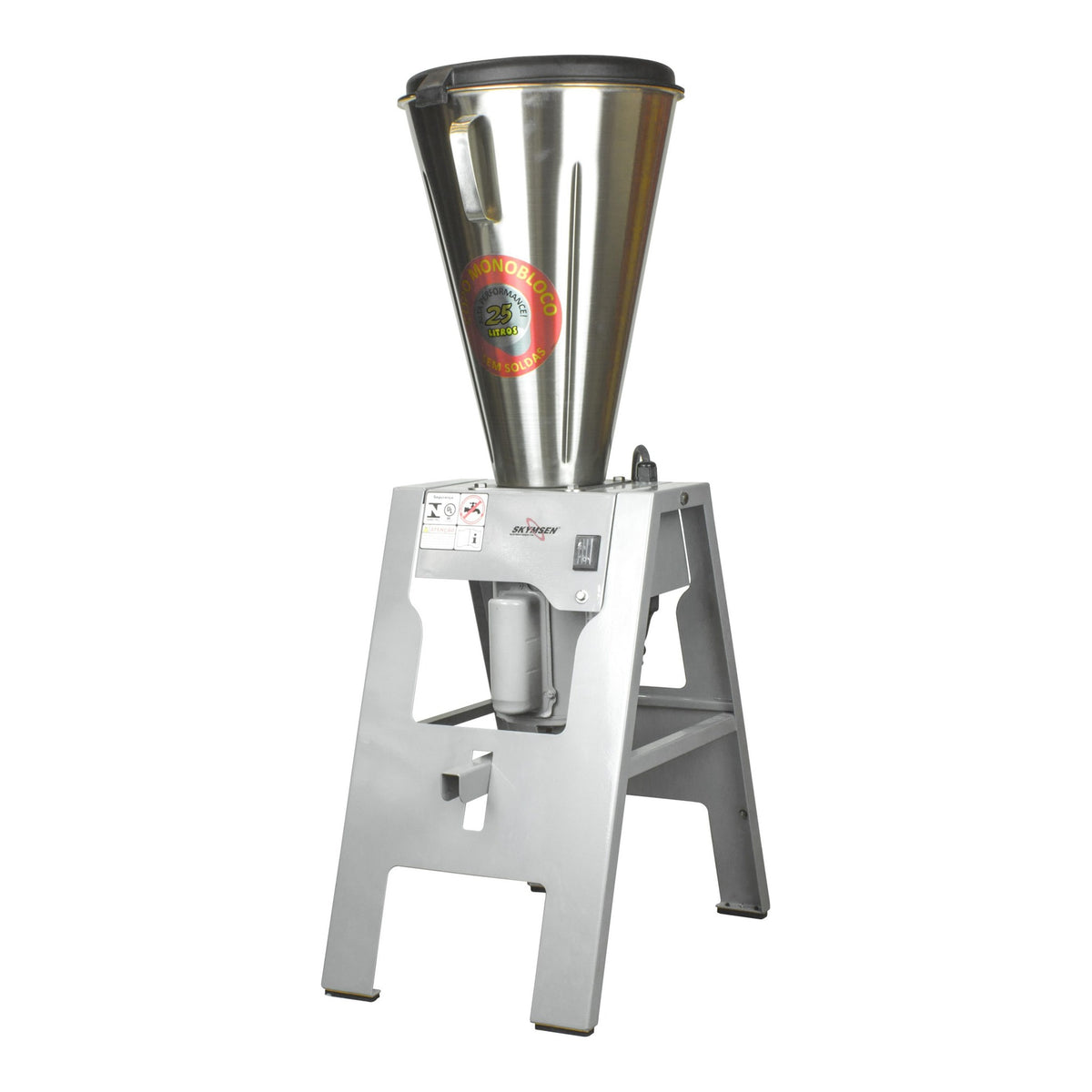 Skymsen LQS0025 - Tilting Blender, 25 Litre, Stainless Steel, 1.5HP