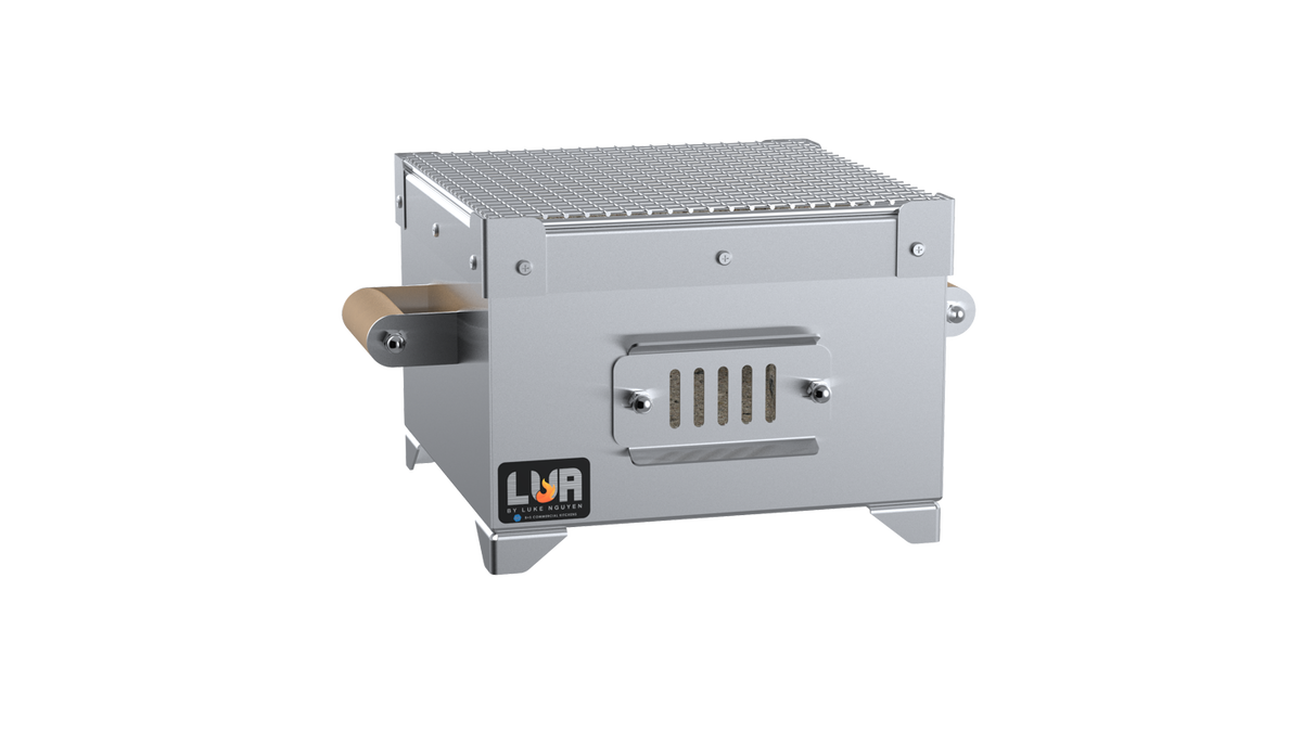 B+S LUA-300 - Hibachi Grill, 220 x 220mm Cooking Area