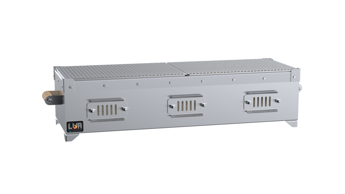 B+S LUA-900 - Hibachi Grill, 820 x 220mm Cooking Area