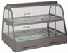 Unis UNE-LOIRE - Loire Countertop Pie Warmer, Curved Glass, Front and Rear Doors, 606mm