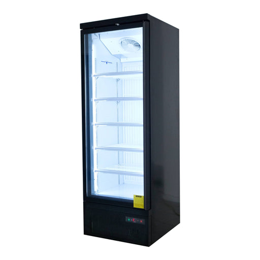 Saltas NDA0625 - Glass Door Display Fridge, 1 Door, 420L