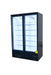 Saltas NDA1250 - Glass Door Display Fridge, 2 Doors, 810L