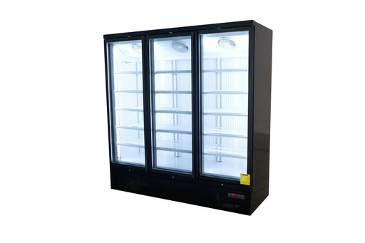 Saltas NDA1875 - Glass Door Display Fridge, 3 Doors, 1260L