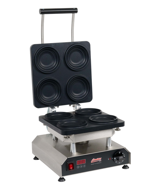 Neumärker NEE-48-00009 - Round Jaffle Iron, 4 Jaffles, 2.2kW, 10A