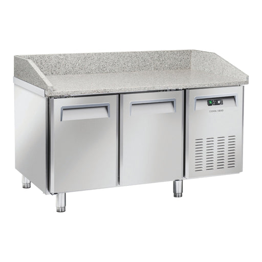 Saltas MPB0020 - Pizza Prep Fridge, Granite Top, 2 Doors, 1500mm