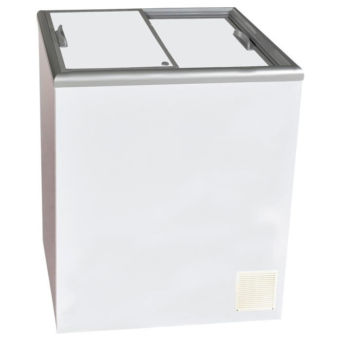 ICS Pacific Nova 2 - Chest Freezer, Glass or Solid Lids, 205L