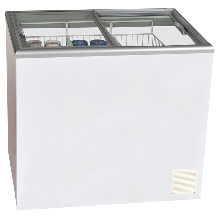 ICS Pacific Nova 3 - Chest Freezer, Glass or Solid Lids, 331L