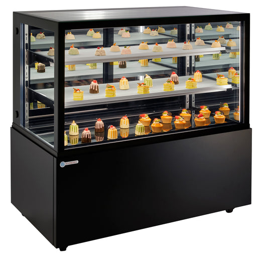 ICS Pacific Novara Echo 120R - Mirrored Cake Display Fridge 1200mm 410L