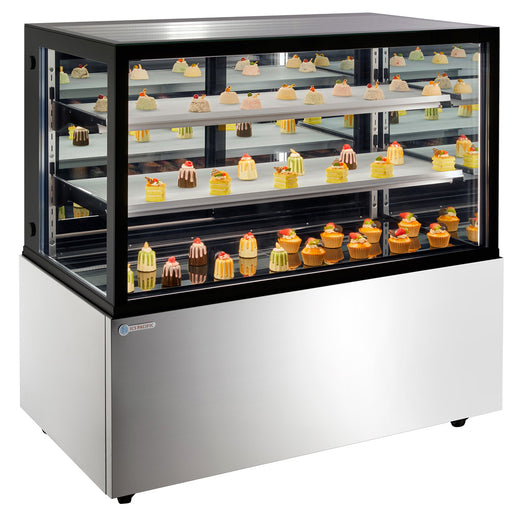 ICS Pacific Novara Echo 120R - Mirrored Cake Display Fridge 1200mm 410L