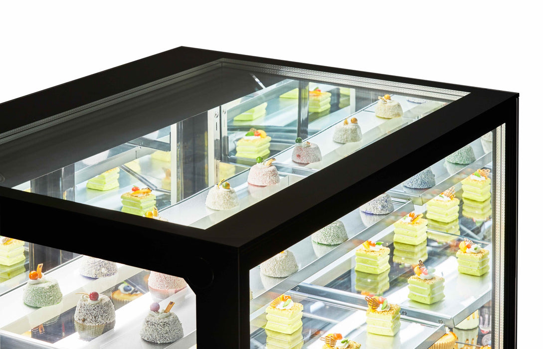 ICS Pacific Novara Echo 150R - Mirrored Cake Display Fridge 1500mm 510L