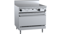 B+S Black OV-TT9 - 900mm Gas Target Top Range with Oven