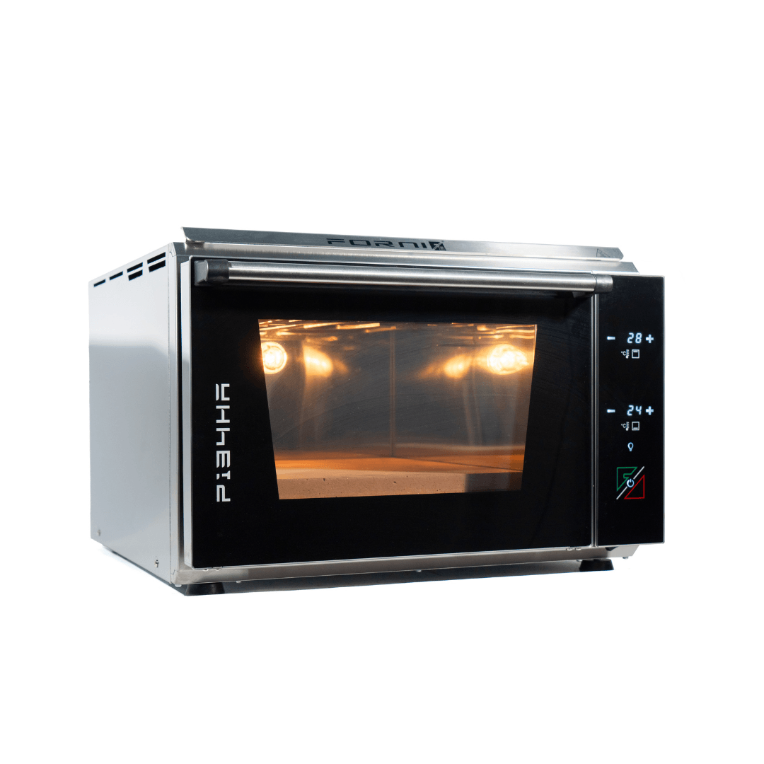 Effeuno EFE-P134HA 509-PRO - Easy Pizza Pro Electric Pizza Oven, High Cavity, Digital, 500°C, 10A
