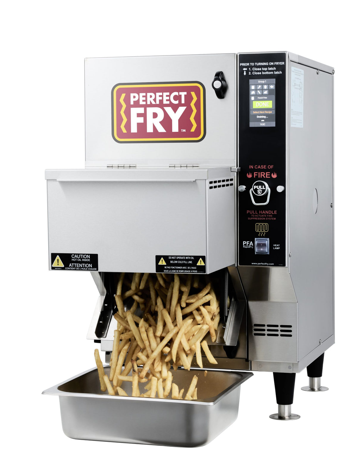 Perfect Fry PFE-PFA7202 - PFA 7200 Ventless Automatic Deep Fryer, 11L, 7.2kW
