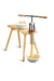 Bottene PMB0001 - Manual Pasta Extruder with 4 Dies and Wooden Bench