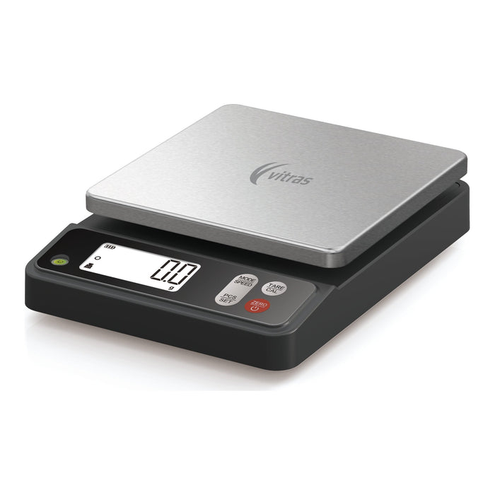 Vitras PSC0022 - 5kg Compact Digital Scale, Rechargeable