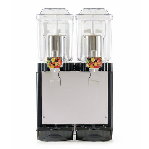 ICS Pacific PaddleCof 224 - Refrigerated Drink Dispenser, 2 x 12L