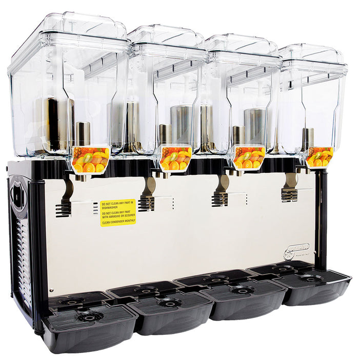ICS Pacific PaddleCof 448 - Refrigerated Drink Dispenser, 4 x 12L