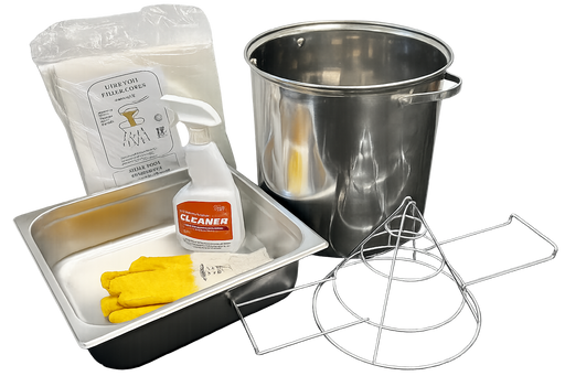Perfect Fry Accessory Kit - Oil Filter, Oil Container, Filter Papers and Chip Catch Tray