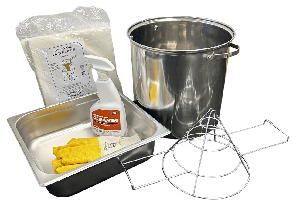 Perfect Fry Accessory Kit - Oil Filter, Oil Container, Filter Papers and Chip Catch Tray