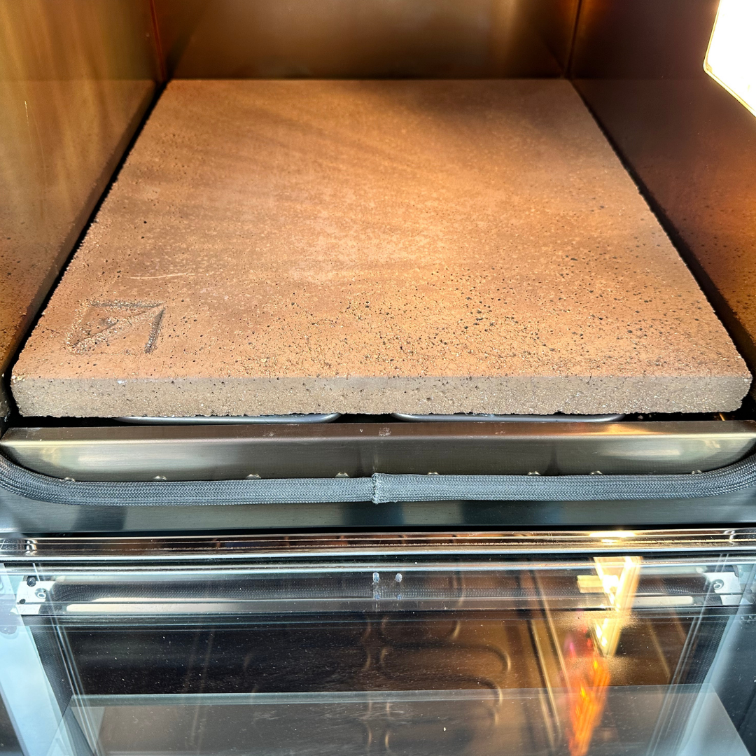 Effeuno Pizza Oven Accessories - Biscotto Stone, Stacking Kit and Pizza Paddle