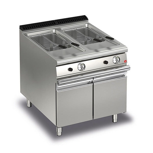 Baron Q70FRI/G815 - Queen 7 Gas Deep Fryer 2 x 15L
